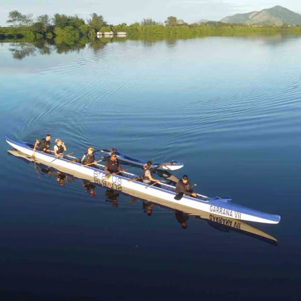 Aula de Canoa Polinésia ao Nascer do Sol na Barra da Tijuca
