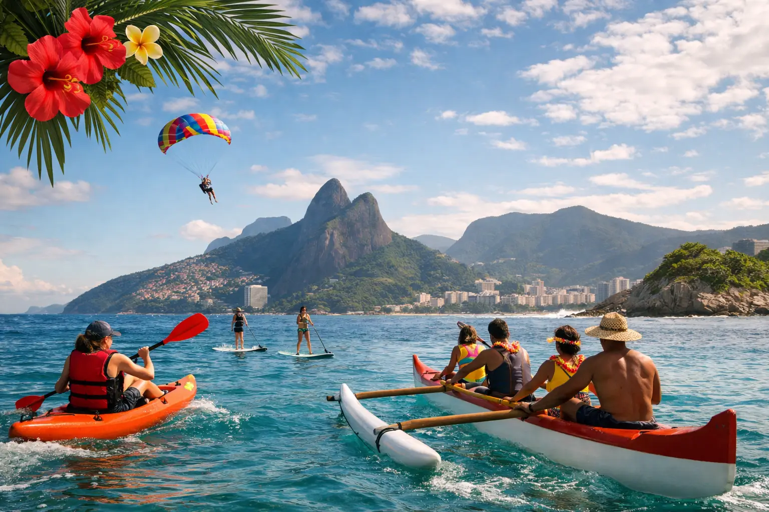 Turismo de aventura no Rio de Janeiro na água